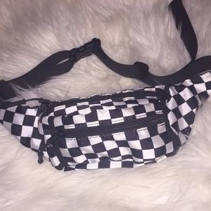 Checkered Fanny Pack